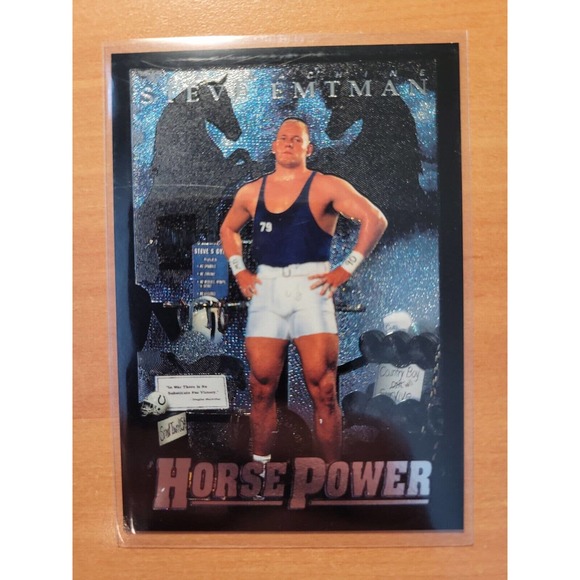 1992 Skybox Primetime #S-1 Steve Emtman - Rookie - Horse Power - Freshly Opened - Picture 1 of 2